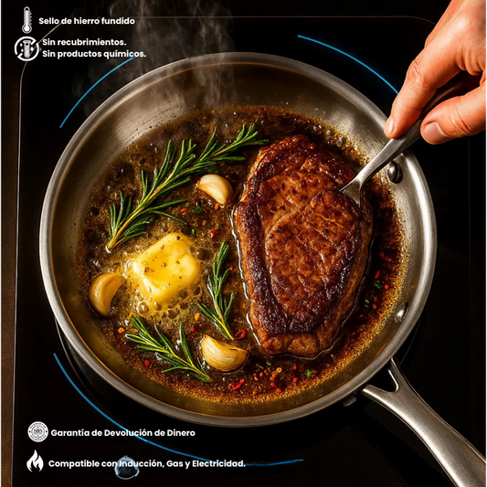[COMPRA 1 LLEVA 2] Sartén de Titânio Antiadherente - Libre de Químicos